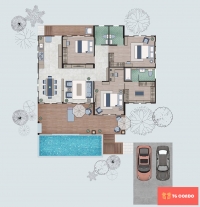 Amorn Village Pattaya Pool Villa For Sale