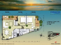 Paradise Ocean View Pattaya 111sqm 2Beds for Sale