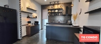 New built-in private house with swimming pool, large area, Pattaya for sale